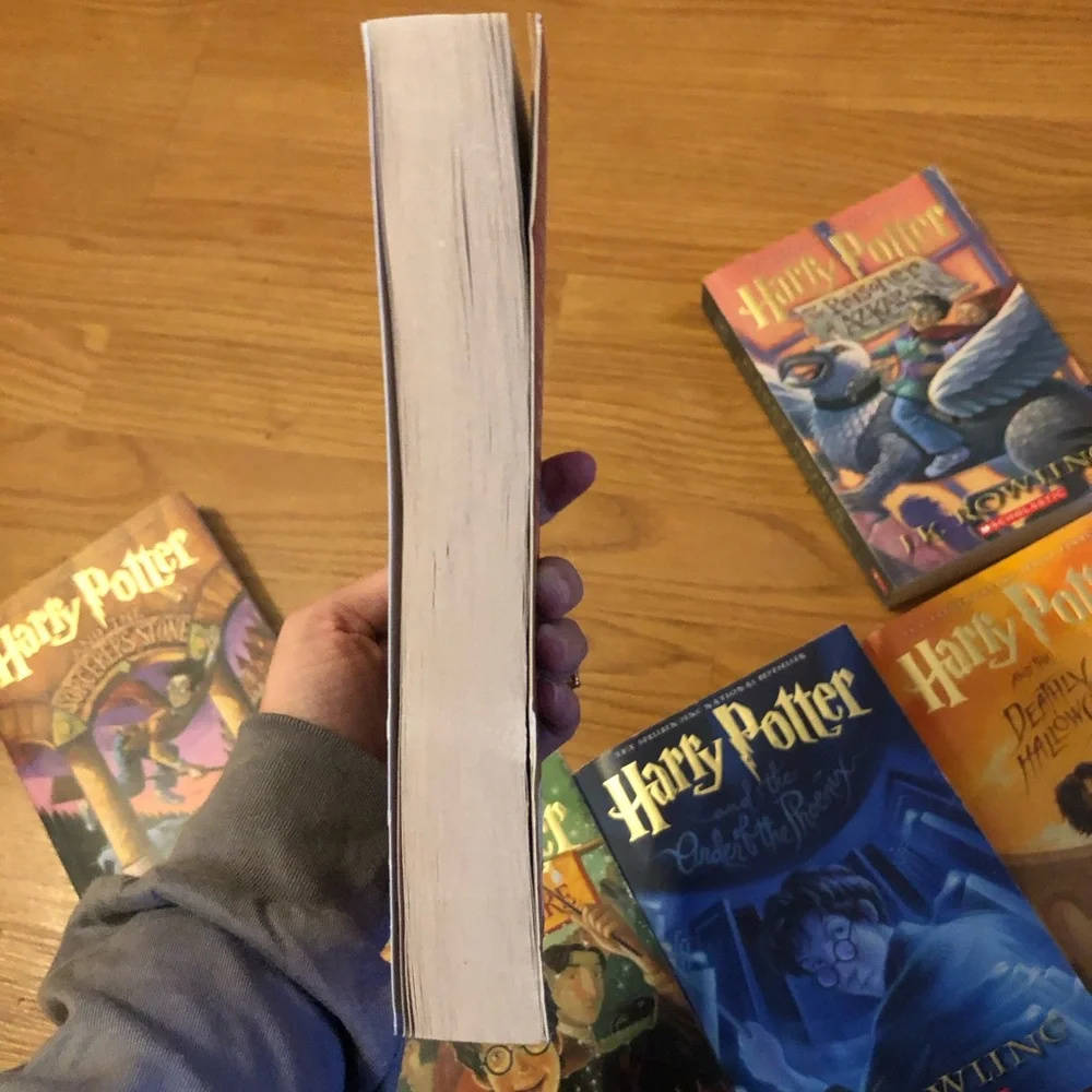 Harry Potter Paperback 1-7 Book Set - Picture 7 of 12